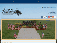 Tablet Screenshot of andersonpoindexter.com